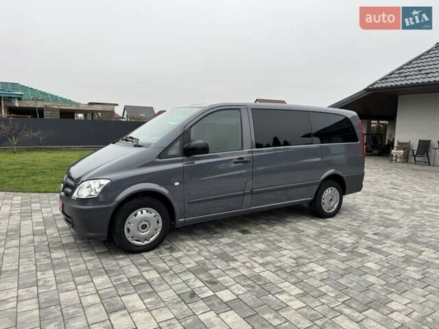 Серый Мерседес Вито, объемом двигателя 2.1 л и пробегом 297 тыс. км за 14900 $, фото 14 на Automoto.ua