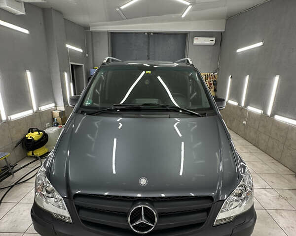 Серый Мерседес Вито, объемом двигателя 2.2 л и пробегом 247 тыс. км за 19999 $, фото 5 на Automoto.ua