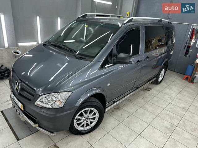 Серый Мерседес Вито, объемом двигателя 2.2 л и пробегом 247 тыс. км за 19999 $, фото 1 на Automoto.ua