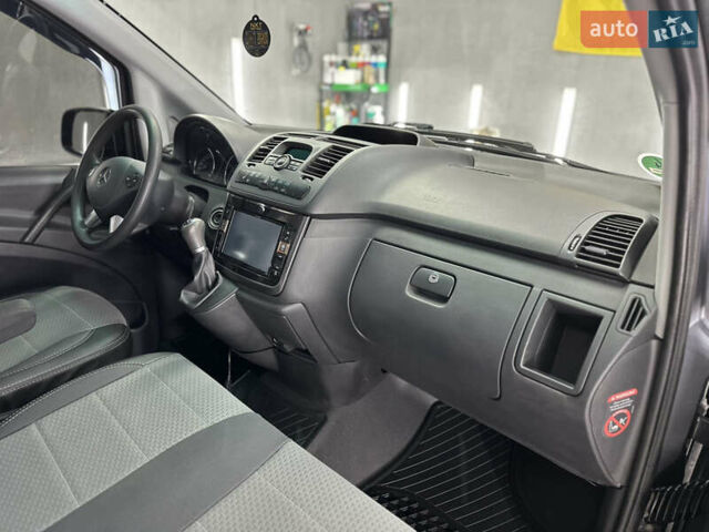 Серый Мерседес Вито, объемом двигателя 2.2 л и пробегом 247 тыс. км за 19999 $, фото 58 на Automoto.ua