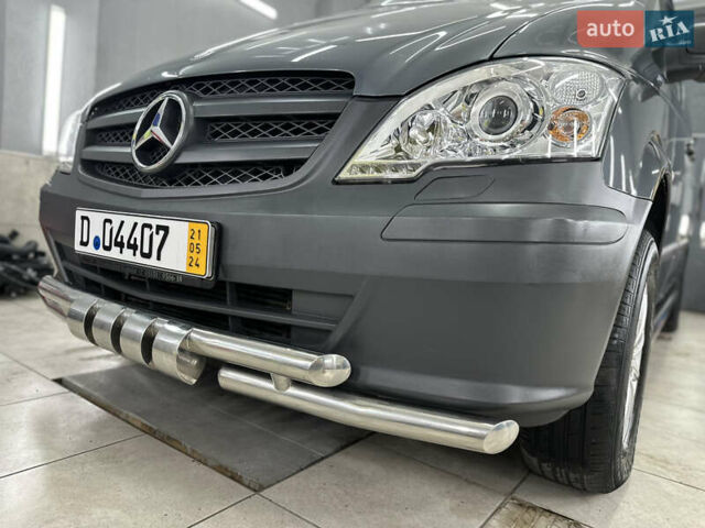 Серый Мерседес Вито, объемом двигателя 2.2 л и пробегом 247 тыс. км за 19999 $, фото 8 на Automoto.ua