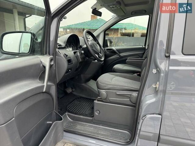 Серый Мерседес Вито, объемом двигателя 2.1 л и пробегом 297 тыс. км за 14900 $, фото 17 на Automoto.ua