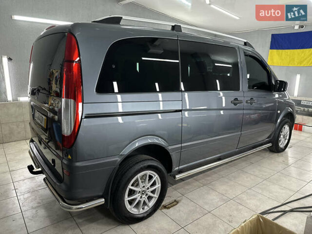Серый Мерседес Вито, объемом двигателя 2.2 л и пробегом 247 тыс. км за 19999 $, фото 11 на Automoto.ua