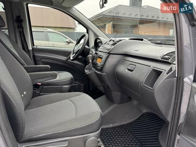 Серый Мерседес Вито, объемом двигателя 2.1 л и пробегом 297 тыс. км за 14900 $, фото 32 на Automoto.ua