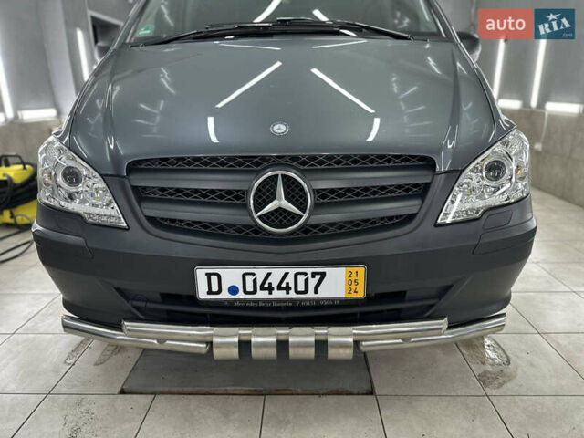 Серый Мерседес Вито, объемом двигателя 2.2 л и пробегом 247 тыс. км за 19999 $, фото 4 на Automoto.ua