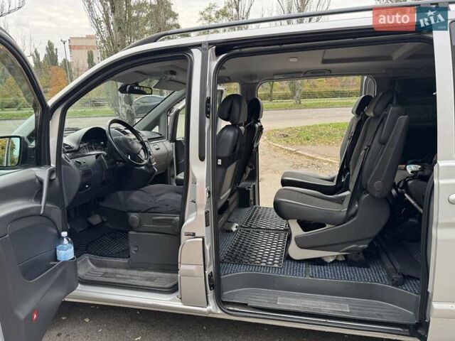 Мерседес Вито 2014 в Киеве на Automoto.ua Серый Мерседес Вито, объемом двигателя 2.14 л и пробегом 306 тыс. км за 20800 $, фото 7 на Automoto.ua