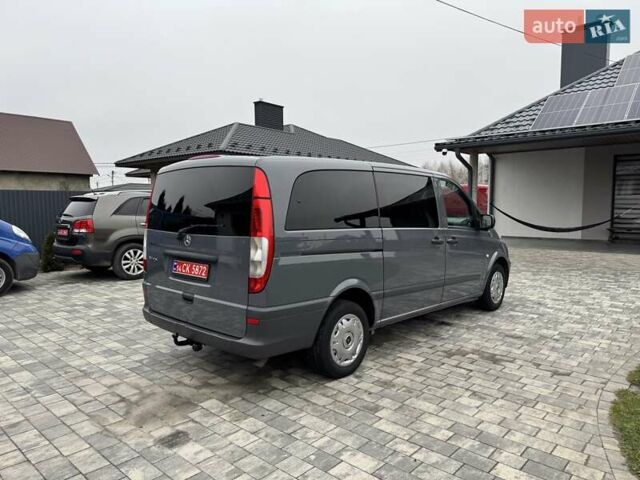 Серый Мерседес Вито, объемом двигателя 2.1 л и пробегом 297 тыс. км за 14900 $, фото 8 на Automoto.ua
