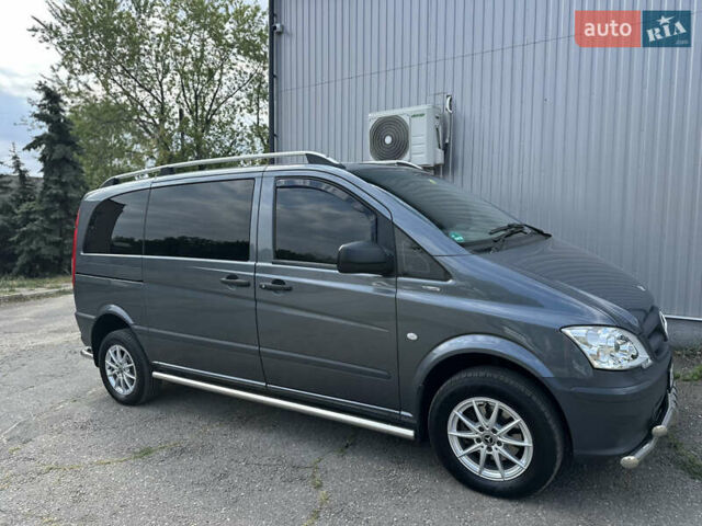 Серый Мерседес Вито, объемом двигателя 2.2 л и пробегом 247 тыс. км за 19999 $, фото 76 на Automoto.ua