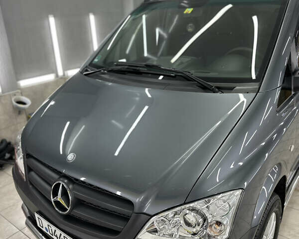 Серый Мерседес Вито, объемом двигателя 2.2 л и пробегом 247 тыс. км за 19999 $, фото 9 на Automoto.ua