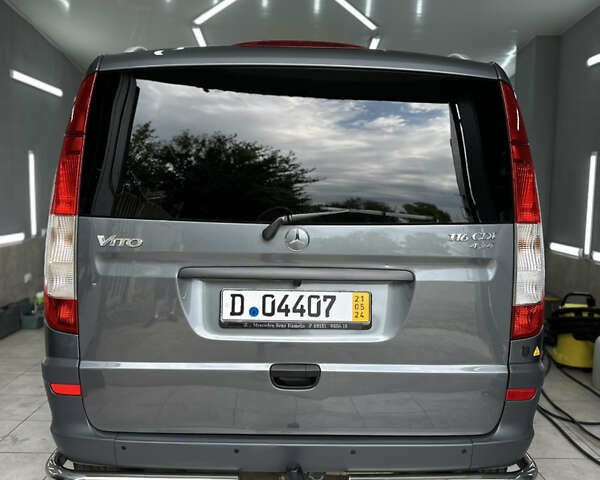 Серый Мерседес Вито, объемом двигателя 2.2 л и пробегом 247 тыс. км за 19999 $, фото 70 на Automoto.ua