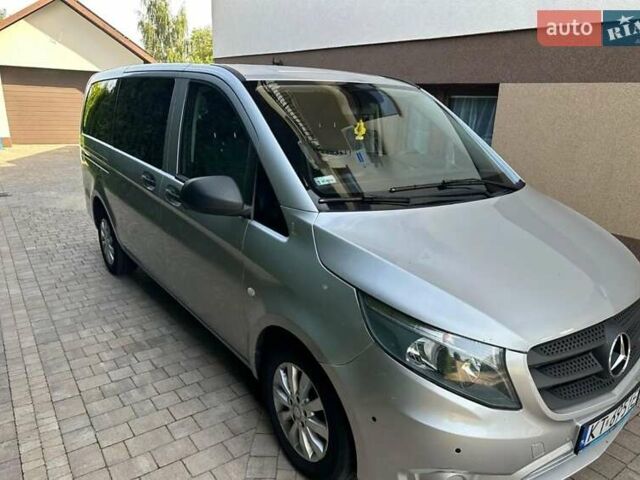 Серый Мерседес Вито, объемом двигателя 2.1 л и пробегом 255 тыс. км за 18000 $, фото 2 на Automoto.ua