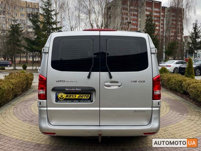 Серый Мерседес Вито, объемом двигателя 2 л и пробегом 214 тыс. км за 23900 $, фото 5 на Automoto.ua