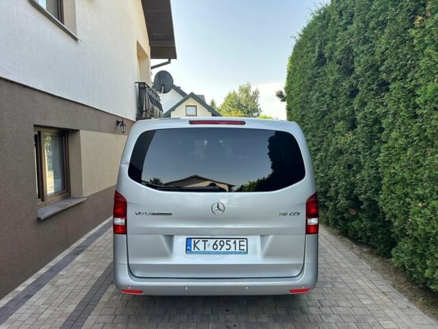 Серый Мерседес Вито, объемом двигателя 2.2 л и пробегом 255 тыс. км за 10800 $, фото 6 на Automoto.ua