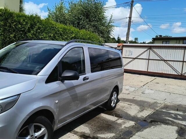 Серый Мерседес Вито, объемом двигателя 2.2 л и пробегом 110 тыс. км за 10500 $, фото 2 на Automoto.ua