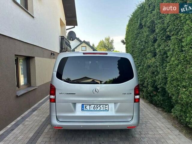 Серый Мерседес Вито, объемом двигателя 2.1 л и пробегом 255 тыс. км за 18000 $, фото 4 на Automoto.ua