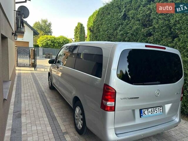 Серый Мерседес Вито, объемом двигателя 2.1 л и пробегом 255 тыс. км за 18000 $, фото 7 на Automoto.ua