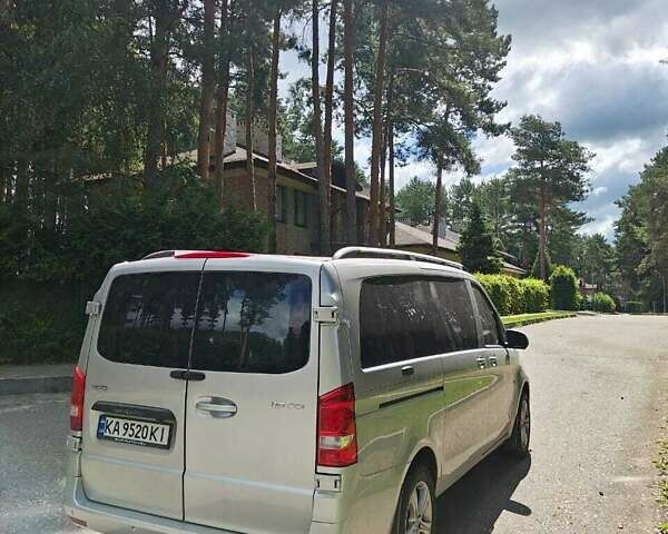 Серый Мерседес Вито, объемом двигателя 2.14 л и пробегом 167 тыс. км за 24000 $, фото 13 на Automoto.ua