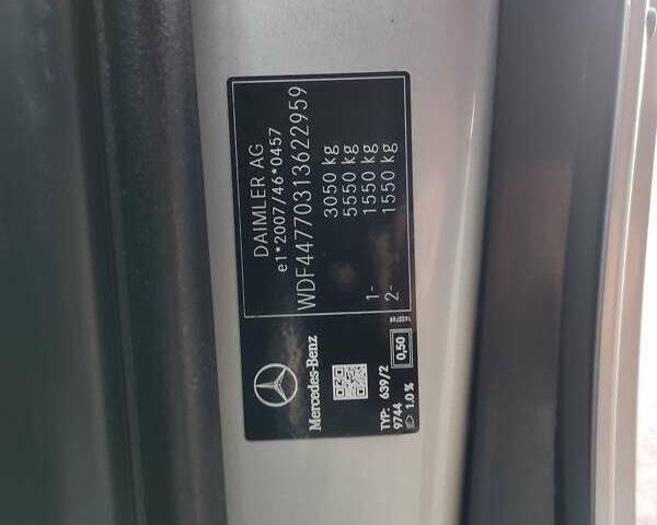 Серый Мерседес Вито, объемом двигателя 2 л и пробегом 178 тыс. км за 28800 $, фото 45 на Automoto.ua