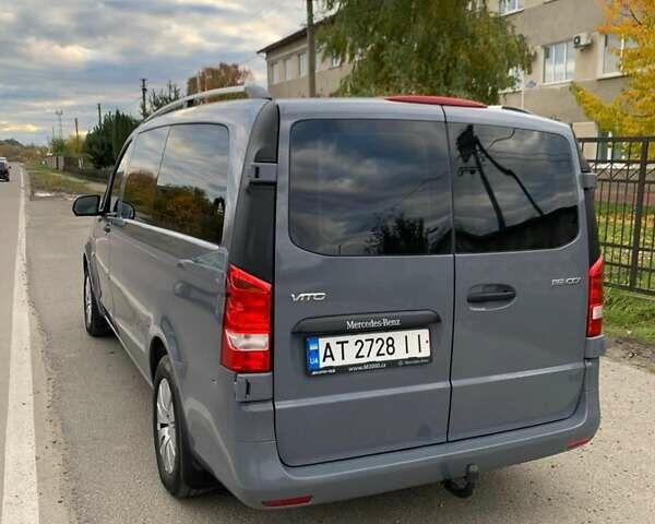 Серый Мерседес Вито, объемом двигателя 2.14 л и пробегом 100 тыс. км за 29500 $, фото 9 на Automoto.ua