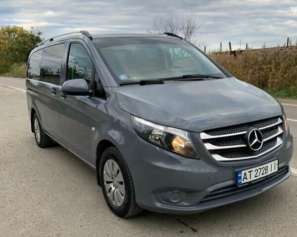 Серый Мерседес Вито, объемом двигателя 2.14 л и пробегом 100 тыс. км за 29500 $, фото 8 на Automoto.ua