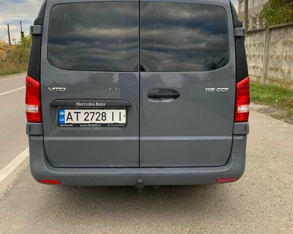 Серый Мерседес Вито, объемом двигателя 2.14 л и пробегом 100 тыс. км за 29500 $, фото 6 на Automoto.ua