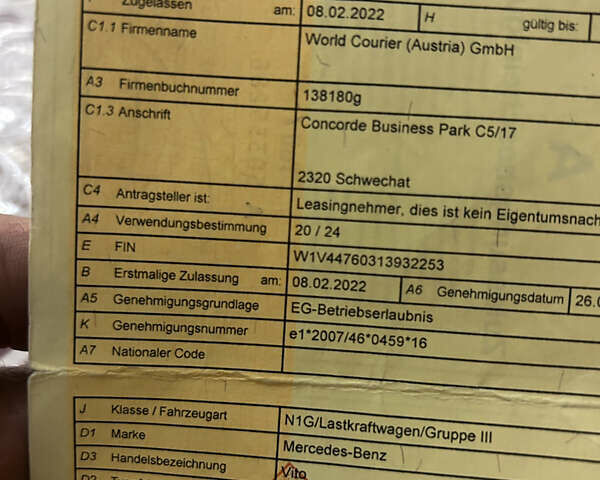 Серый Мерседес Вито, объемом двигателя 1.95 л и пробегом 220 тыс. км за 27900 $, фото 36 на Automoto.ua