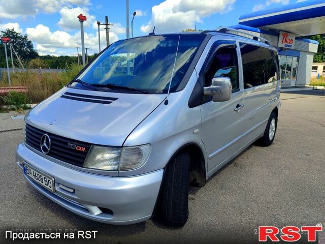 Серый Мерседес Вито, объемом двигателя 2.1 л и пробегом 446 тыс. км за 5900 $, фото 5 на Automoto.ua