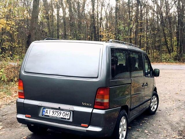 Серый Мерседес Вито, объемом двигателя 2.1 л и пробегом 0 тыс. км за 5000 $, фото 2 на Automoto.ua