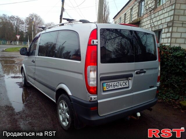 Серый Мерседес Вито, объемом двигателя 2.1 л и пробегом 320 тыс. км за 7800 $, фото 2 на Automoto.ua