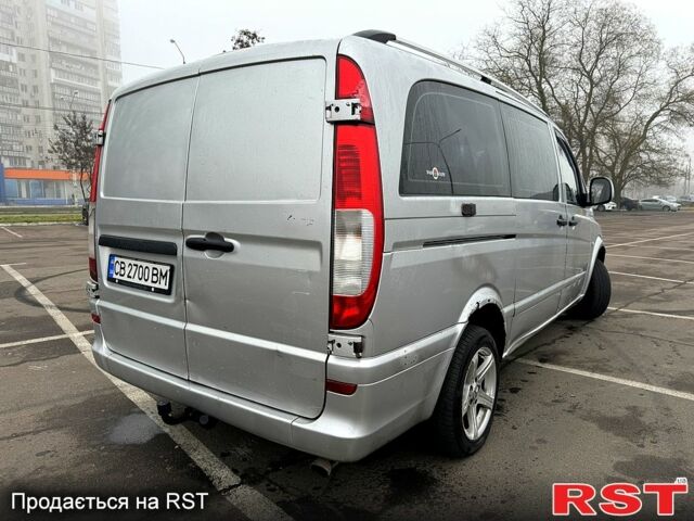 Сірий Мерседес Віто, об'ємом двигуна 2.1 л та пробігом 315 тис. км за 5700 $, фото 9 на Automoto.ua