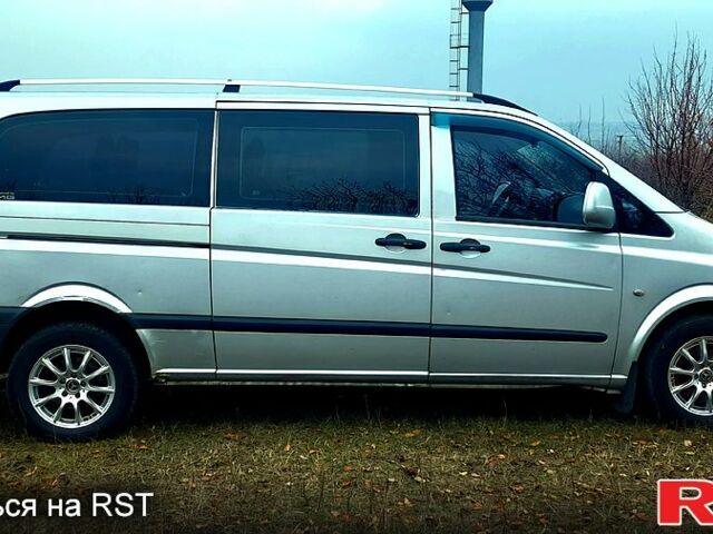 Серый Мерседес Вито, объемом двигателя 2.1 л и пробегом 250 тыс. км за 5900 $, фото 3 на Automoto.ua