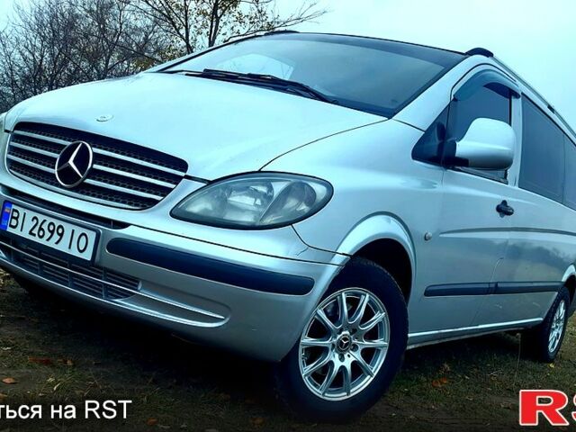 Серый Мерседес Вито, объемом двигателя 2.1 л и пробегом 250 тыс. км за 5900 $, фото 1 на Automoto.ua