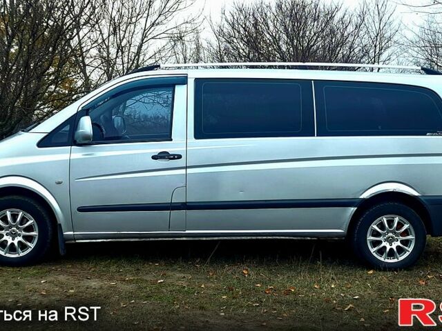 Серый Мерседес Вито, объемом двигателя 2.1 л и пробегом 250 тыс. км за 5900 $, фото 4 на Automoto.ua