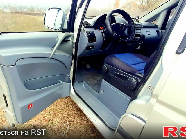 Серый Мерседес Вито, объемом двигателя 2.1 л и пробегом 250 тыс. км за 5900 $, фото 7 на Automoto.ua