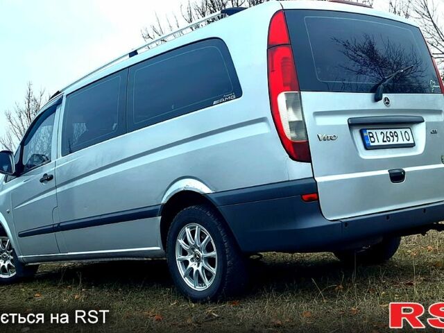 Серый Мерседес Вито, объемом двигателя 2.1 л и пробегом 250 тыс. км за 5900 $, фото 2 на Automoto.ua