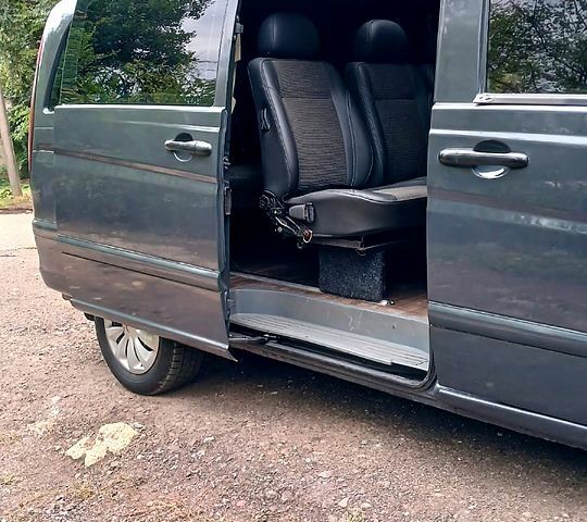 Серый Мерседес Вито, объемом двигателя 22 л и пробегом 250 тыс. км за 8500 $, фото 4 на Automoto.ua