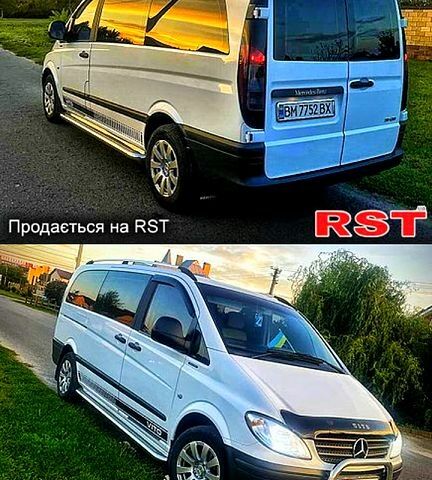 Серый Мерседес Вито, объемом двигателя 2.1 л и пробегом 181 тыс. км за 12900 $, фото 5 на Automoto.ua
