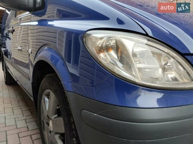 Синий Мерседес Вито, объемом двигателя 2.2 л и пробегом 435 тыс. км за 7200 $, фото 32 на Automoto.ua