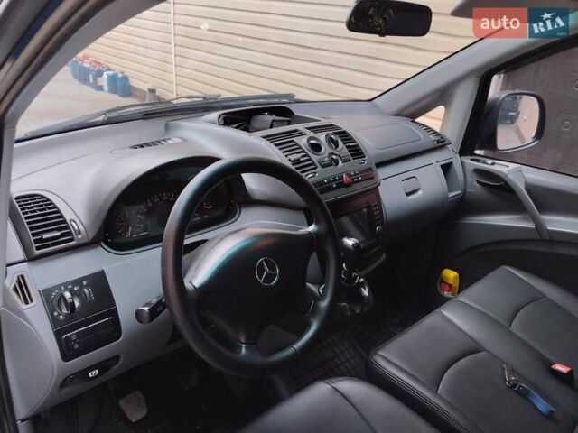 Синий Мерседес Вито, объемом двигателя 2.2 л и пробегом 435 тыс. км за 7200 $, фото 45 на Automoto.ua