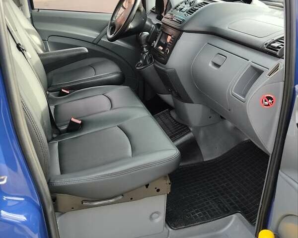 Синий Мерседес Вито, объемом двигателя 2.2 л и пробегом 435 тыс. км за 7200 $, фото 56 на Automoto.ua