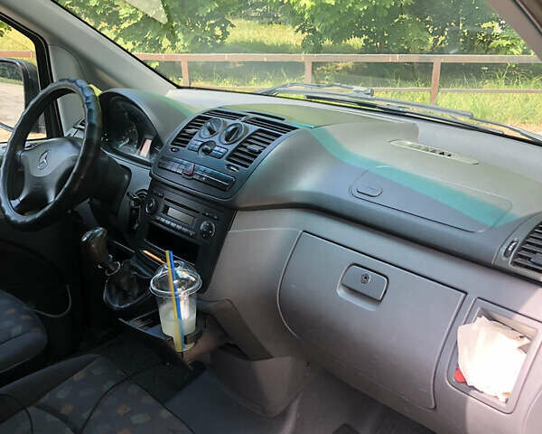 Синий Мерседес Вито, объемом двигателя 2.15 л и пробегом 336 тыс. км за 7999 $, фото 10 на Automoto.ua