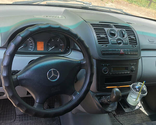 Синий Мерседес Вито, объемом двигателя 2.15 л и пробегом 336 тыс. км за 7999 $, фото 13 на Automoto.ua