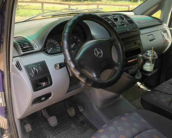 Синий Мерседес Вито, объемом двигателя 2.15 л и пробегом 336 тыс. км за 7999 $, фото 12 на Automoto.ua