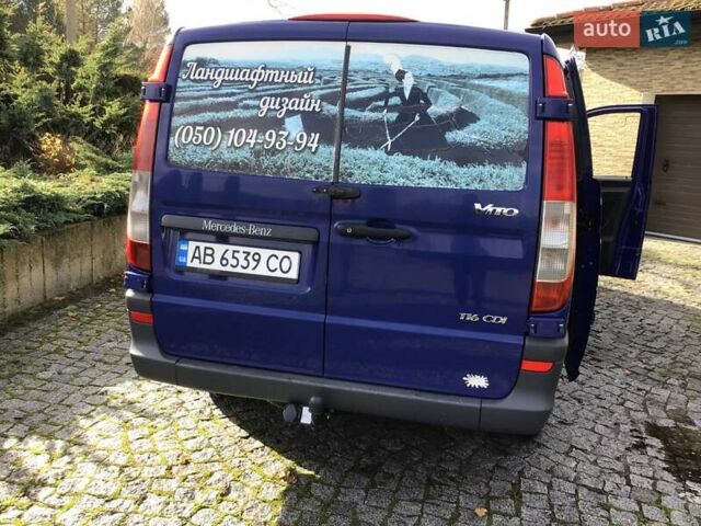 Синій Мерседес Віто, об'ємом двигуна 2.14 л та пробігом 361 тис. км за 10300 $, фото 3 на Automoto.ua