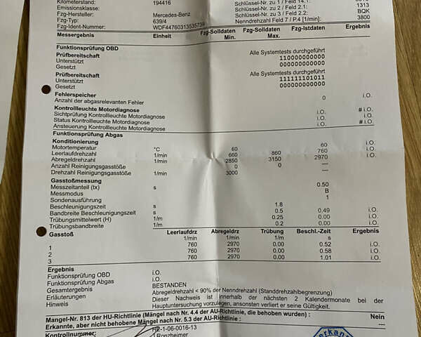 Синій Мерседес Віто, об'ємом двигуна 2.14 л та пробігом 242 тис. км за 19999 $, фото 29 на Automoto.ua