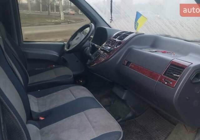 Синий Мерседес Вито, объемом двигателя 2.2 л и пробегом 465 тыс. км за 3500 $, фото 6 на Automoto.ua