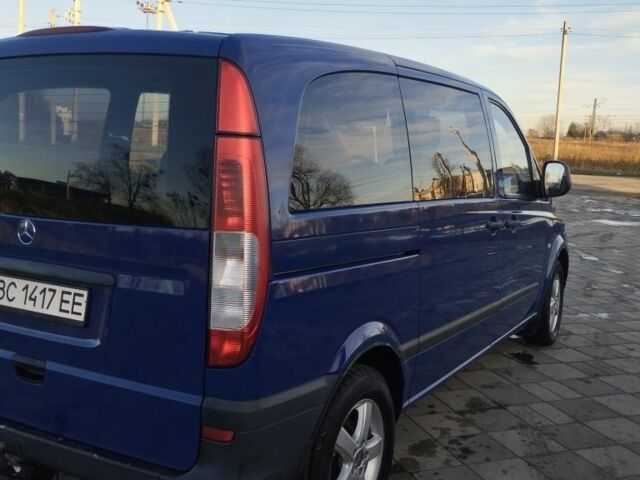 Синій Мерседес Віто, об'ємом двигуна 2.1 л та пробігом 285 тис. км за 6500 $, фото 3 на Automoto.ua