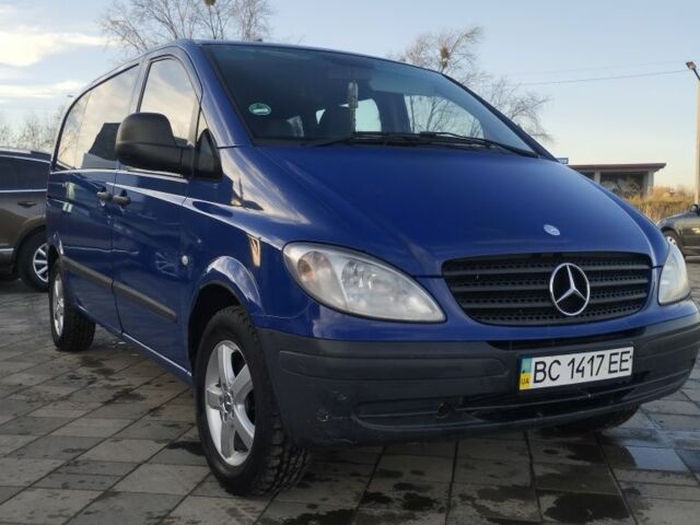 Синій Мерседес Віто, об'ємом двигуна 2.1 л та пробігом 285 тис. км за 6500 $, фото 1 на Automoto.ua