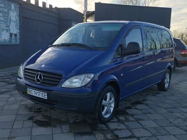 Синій Мерседес Віто, об'ємом двигуна 2.1 л та пробігом 285 тис. км за 6500 $, фото 8 на Automoto.ua