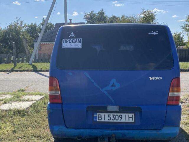 Синій Мерседес Віто, об'ємом двигуна 2.3 л та пробігом 380 тис. км за 3700 $, фото 5 на Automoto.ua